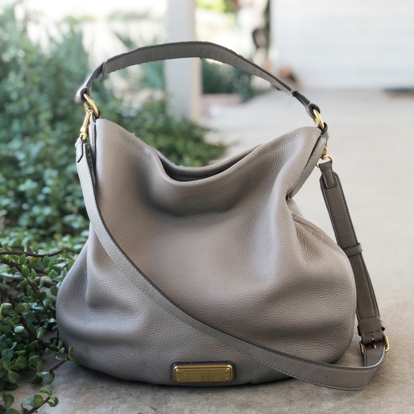 Marc by Marc Jacobs Handbags - Marc By Marc Jacobs Gray New Q Hillier Hobo